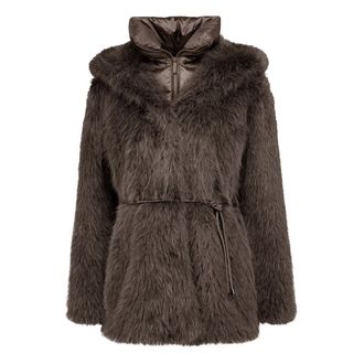 Bomboogie Chaqueta Zurich - Jackets - Mujer - Marr&oacute;n - 2XL