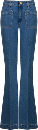 Seafarer Delphine Flared Jeans - Dames - Flared Jeans - Blauw - W29 - Denim - Jeans