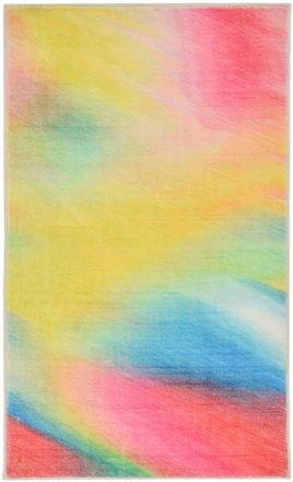 Gino Falcone Alfombra de ba&ntilde;o mullida - multicolor 70x120 cm