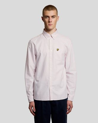 Lyle & Scott Gestreept Oxford Shirt
