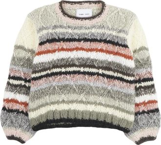 Dawn x Dare Rondgebreide trui - Dames - Ronde hals truien - Veelkleurig - M - Truien & Vesten