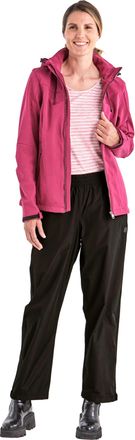 Killtec Regenhose KILLTEC Tira, Damen, Gr. 38, Normalgr&ouml;ssen, schwarz, Obermaterial: 100% Polyester;Futter: 100% Polyester, Hosen Regenhose, Wasser- und windd