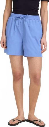 Ichi Sky Relaxed Shorts In Wedgewood/blue