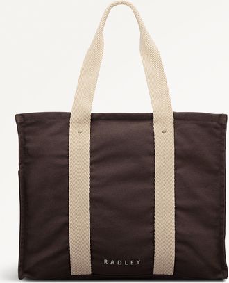 Radley London Coffee Large Ziptop Tote Bourdon Place SS26 Radley London