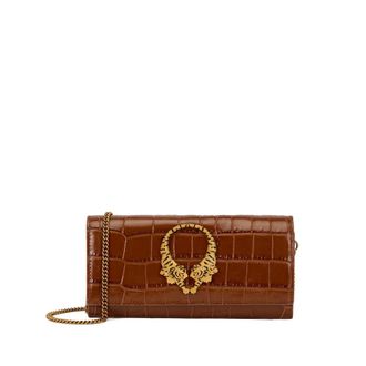 Roberto Cavalli Cross Body Bags, female, Brown, Size: ONE SIZE Roar Wallet