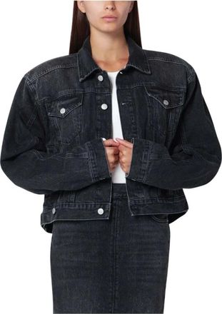 Haikure Denim Jackets, female, Black, S, Denim Jacket Renee