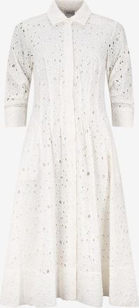 SIMKHAI Midi-Hemdkleid mit Lochstickereien Jazz