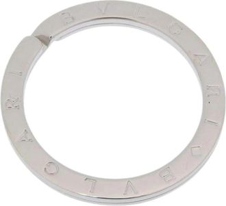 Bulgari Pre-owned Vintage Sleutelhanger - Dames - Vintage Accessoires - Grijs - ONE Size - Vintage