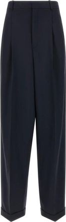 Polo Ralph Lauren Dames, Broeken, Blauw, Maat: XS Wol