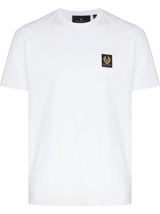 Belstaff logo-patch T-shirt - men - Cotton - M - White