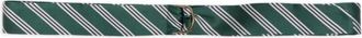 Brooks Brothers Regimental Zijden Stropdas Riem - Heren - Riemen - Groen - ONE Size - Accessoires
