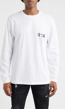Rta Greatest Hits Long Sleeve Graphic T-Shirt in White Greatest Hits at Nordstrom, Size Xxx-Large
