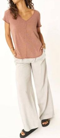 Bloomingdale's Wearever Tee In Rootbear