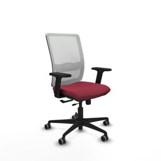 Piqueras y Crespo Piqueras Y Crespo Silla Oficina Haches Traslack Granate