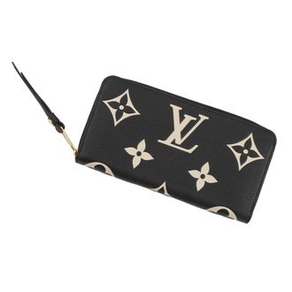 Louis Vuitton Black Noir Monogram Empreinte Long Wallet (Bi-Fold) (Pre-Owned)