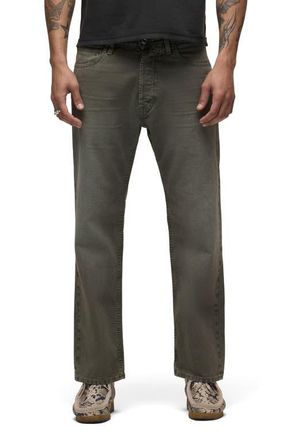Hudson Rylan Relaxed Straight Leg Jeans in Distress Army at Nordstrom, Size 31