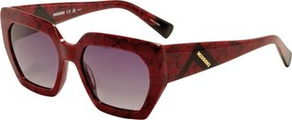 Missoni Womens 55 mm Red Sunglasses