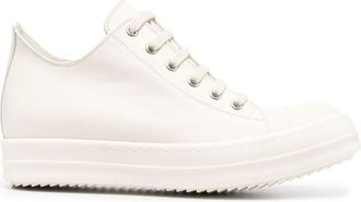Rick Owens Strobe Low sneakers - women - Calf Leather/Calf Leather/Rubber - 37 - Neutrals