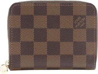 Louis Vuitton Pre-owned Canvas wallets - Dames - Vintage Accessoires - Bruin - ONE Size - Vintage