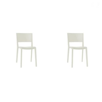 Resol Spot Set 2 Silla Interior, Exterior Blanco