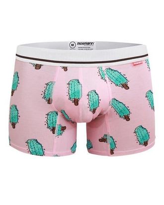 Mosmann Mens Ultra-Soft Boxers in Pink Print at Nordstrom, Size Large Au