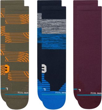 Stance Feel 360 - Starting 3-Pack Multicolor Socks A458C22ST3-MUL