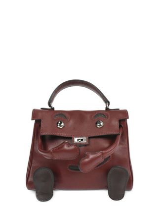 Herm&egrave;s Borsa tote mini Quelle Idole 2000 - Rosso