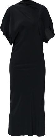 Rick Owens Abito corto asimmetrico - Nero