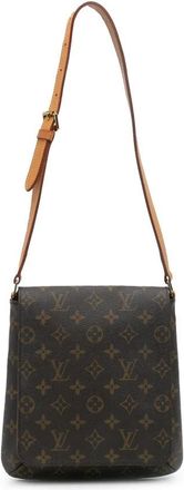 Louis Vuitton Pre-owned Shoulder Bags, female, Brown, Size: ONE SIZE Pre-owned Printed Shoulder Bag