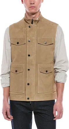 Isaia Suede Vest