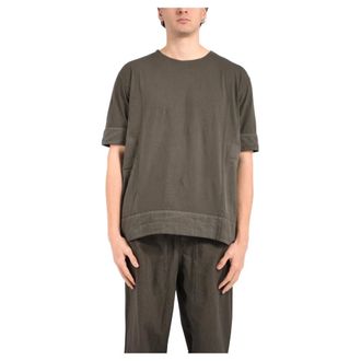 Andrea Ya'aqov Sweatshirts, male, Gray, Size: 2XL Crewneck Sweatshirt