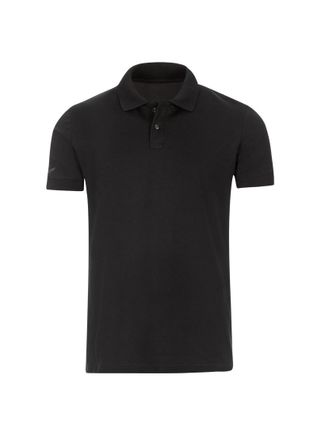 Trigema Poloshirt TRIGEMA TRIGEMA Poloshirt aus elast. Piqu&eacute;, Damen, Gr. XXL, schwarz, 94% Baumwolle, 6% Elasthan, Basic, Shirts Poloshirt