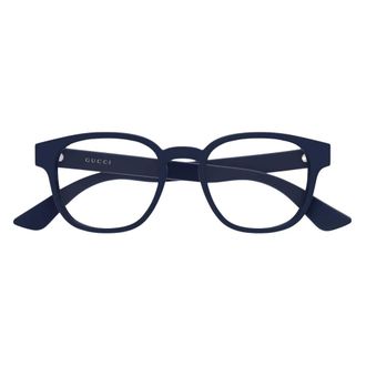 Gucci Accessoires, unisex, Blauw, ONE Size, Gg 1343O Optisch Montuur