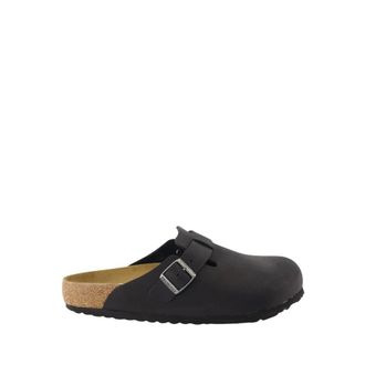Birkenstock Boston - male - Birkenstock - Mules - Black - 7 UK - Shoes