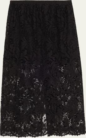 A.L.C. Lydia Lace Midi Skirt