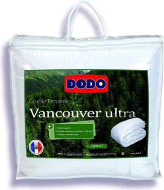 Dodo Dodo - Sábana caliente Vancouver Ultra - 220 x 240 cm - 300gr/m² - Blanco