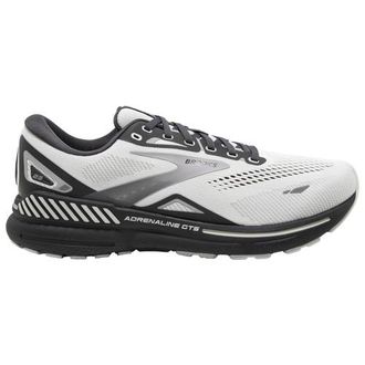 Brooks Mens Adrenaline GTS 23 - Shoes Oyster/Ebony/Alloy Size 09.0