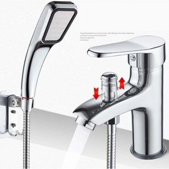 OEM Mitigeur De Douche Monotrou - Alliage M&eacute;tallique Nickel&eacute; - Limiteur Temp&eacute;rature R&eacute;glable - Clapet Anti-retour - Kit Main Inclus - 1 Pi&egrave;ce