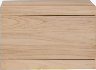 Sklum Conjunto De Mueble De Ba&ntilde;o Suspendido 60x45 Cm En Madera De Teca Belivetta Sklum
