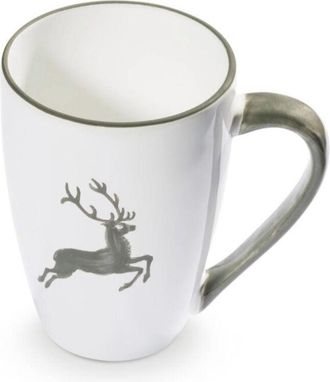 Gmundner Keramik Tazza da colazione Supermax Gourmet, cervo, 500ml - Gmundner Keramik