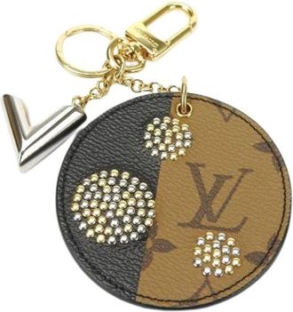 Louis Vuitton Pre-owned Accessories, female, Multicolor, Size: ONE SIZE Pre-owned Portocle Night Light Monogram Key Ring