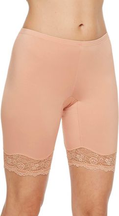 Montelle Intimates Bike Shorts in Seashell at Nordstrom, Size X-Large