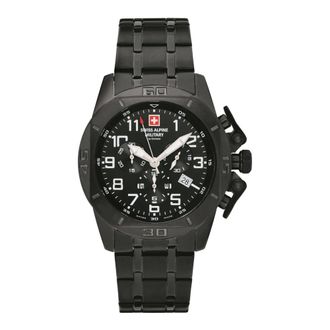 Swiss Alpine Military Reloj cron&oacute;grafo para hombre 45mm 10Atm 7063.9177 - Accessories - unisex - Negro - ONE SIZE