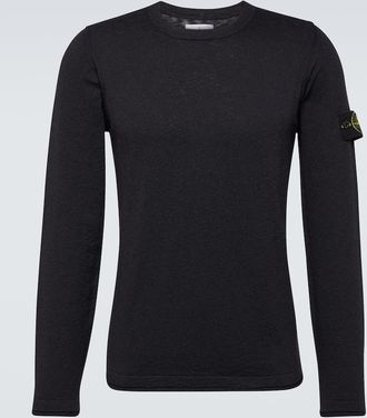 Stone Island Compass cotton-blend sweater