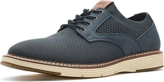 Deer Stags Authority Mens Dress Flat Shoes Navy : 10.5 W, Leather