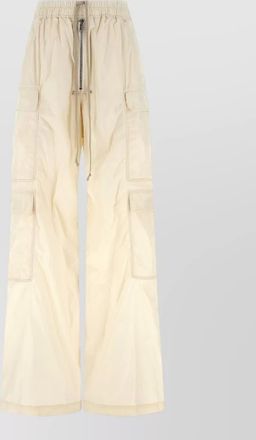 Rick Owens cargo jumbo trousers zip detail wide leg