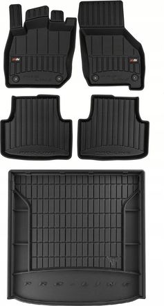 OEM Set Alfombrillas De Goma 3d Vw Golf 8 H&iacute;brido Kombi Desde 2019- G