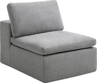 Vente-Unique Poltrona in tessuto grigio - CORTOLINE