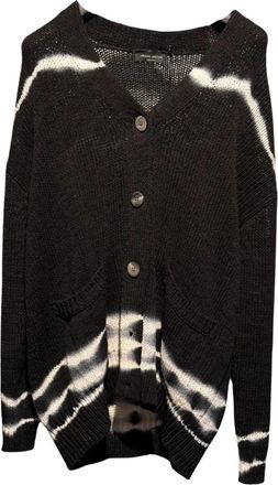 Roberto Collina Cardigan Lungo - Dames - Vesten - Bruin - L - Katoen - Truien & Vesten