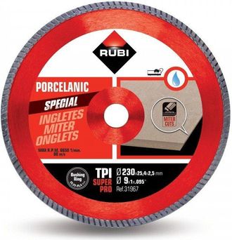 Rubi 31967 Tpi 230 Superpro Disco Diamante Corte Inglete - Ref: 31967